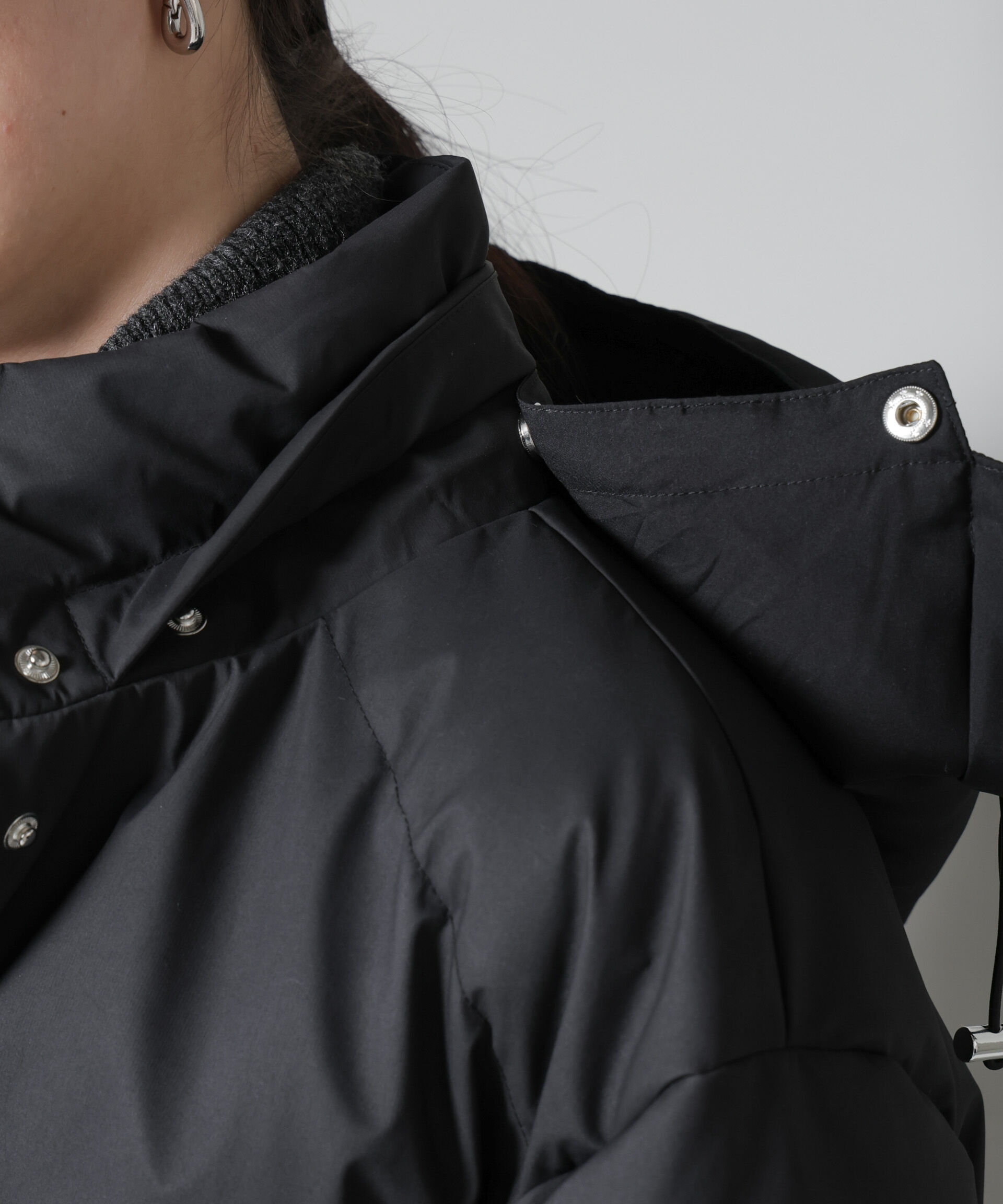 nano･universe「Aラインミドルダウンコート」|ダウン|