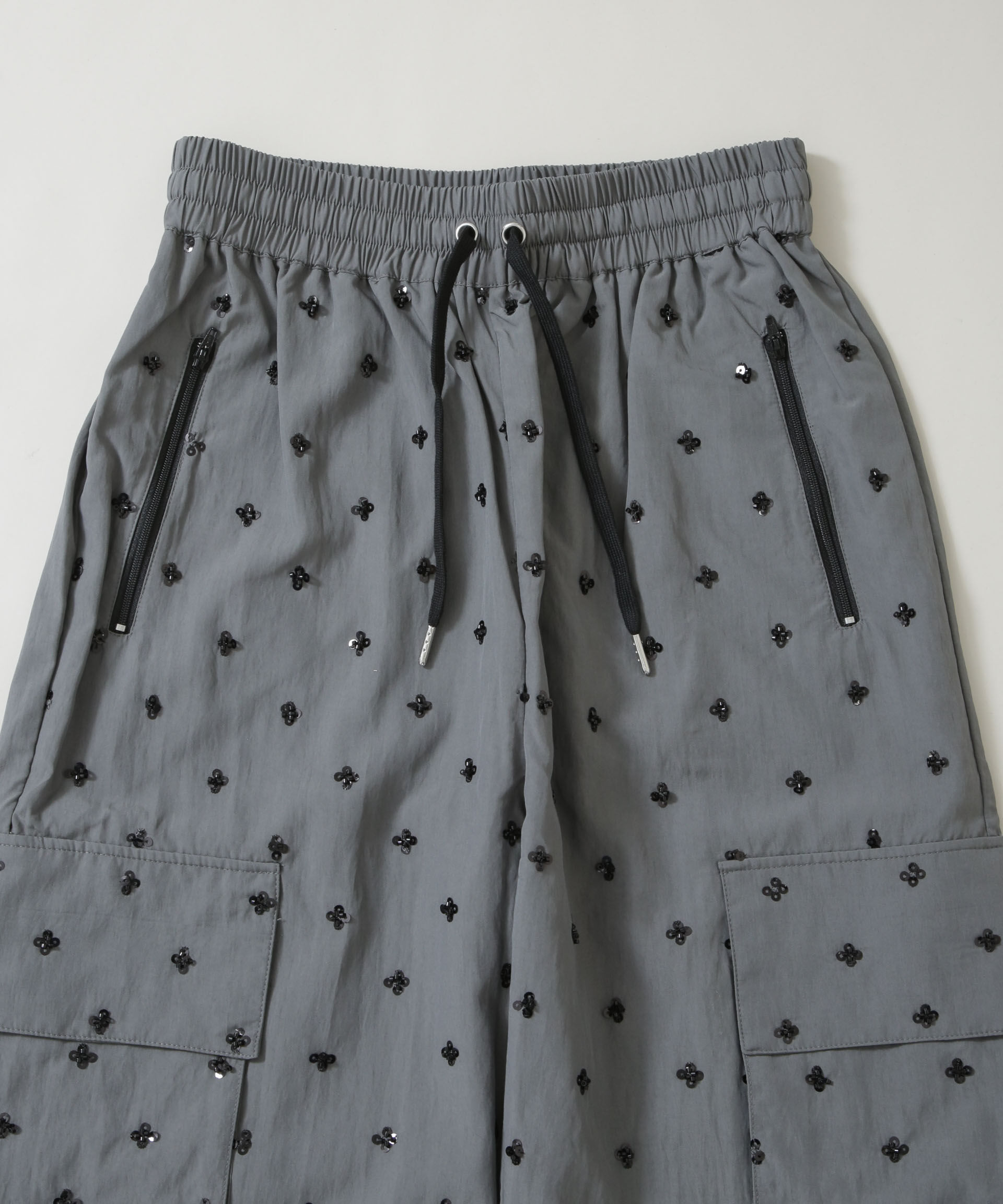 nano･universe「BAUM UND PFERDGARTEN/Viscose with Sequins パンツ(セットアップ可)」|チノ|