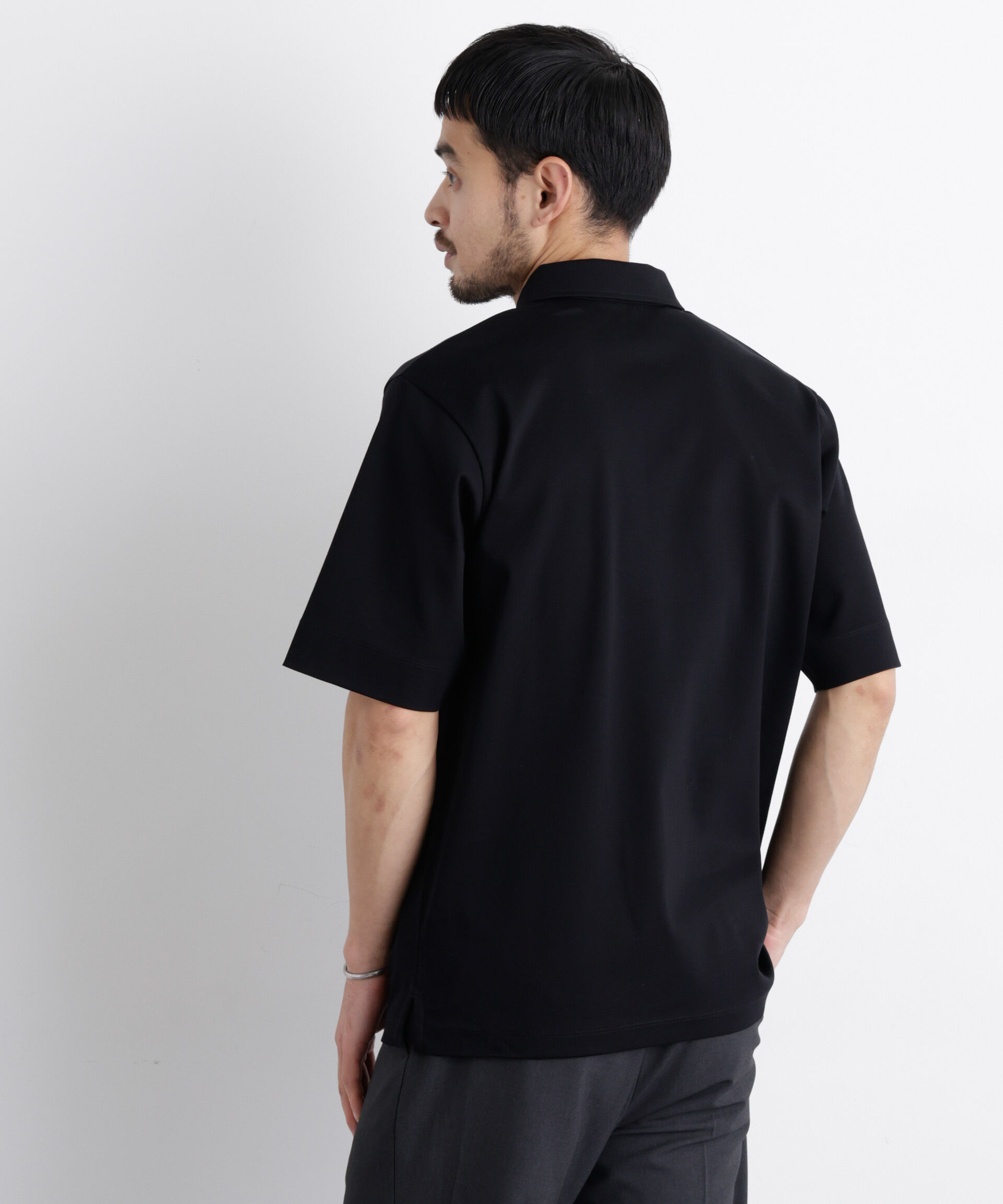 nano･universe「アンチスメル ポロシャツ 半袖」|Tシャツ・カットソー|