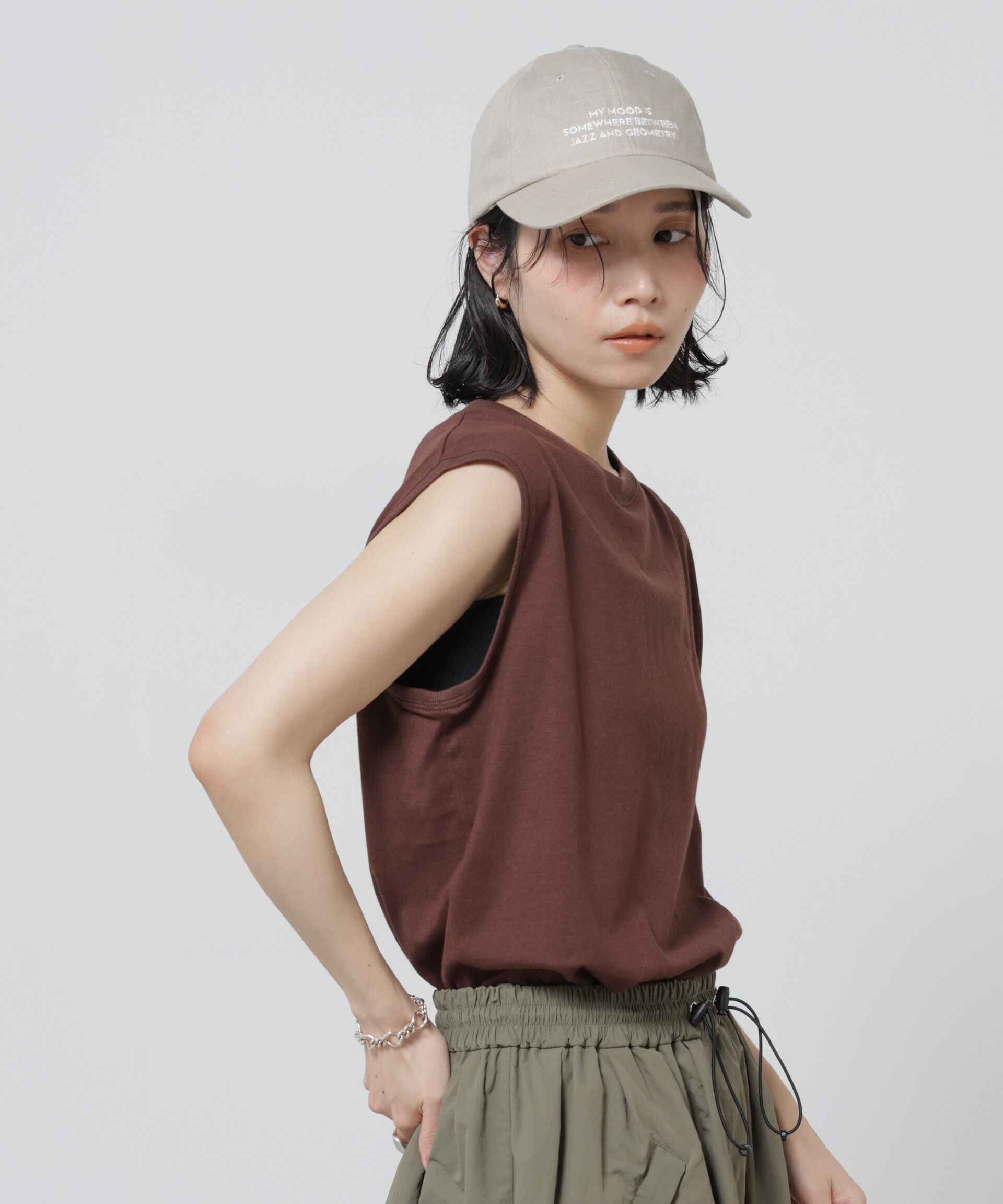 nano･universe「Anti Soaked(R) 汗染み防止カラフルノースリTシャツ」|Tシャツ・カットソー|