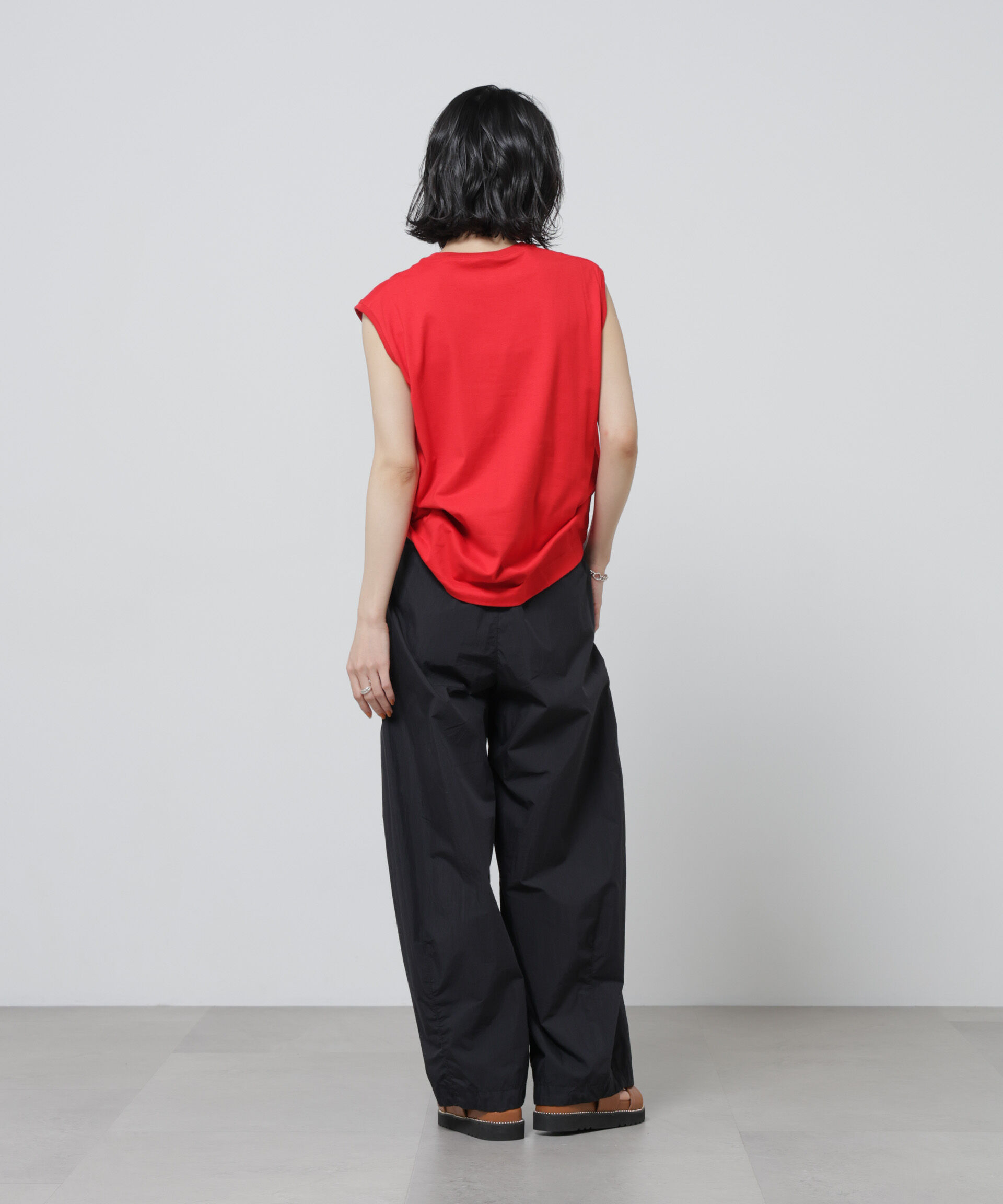 nano･universe「Anti Soaked(R) 汗染み防止カラフルノースリTシャツ」|Tシャツ・カットソー|