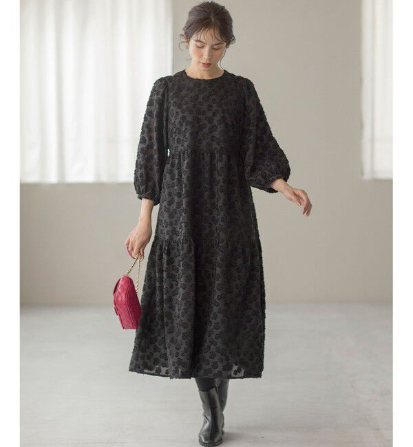 組曲「カットジャカードティアードワンピース」|ワンピース|