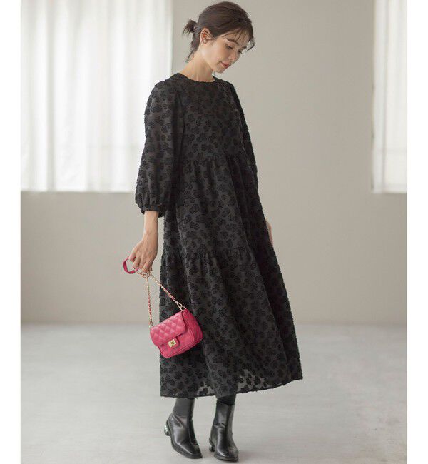 組曲「カットジャカードティアードワンピース」|ワンピース|