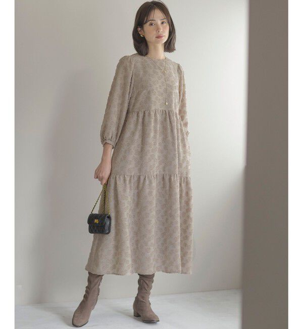 組曲「カットジャカードティアードワンピース」|ワンピース|