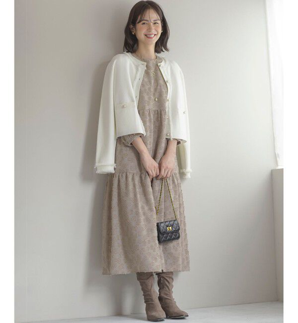 組曲「カットジャカードティアードワンピース」|ワンピース|