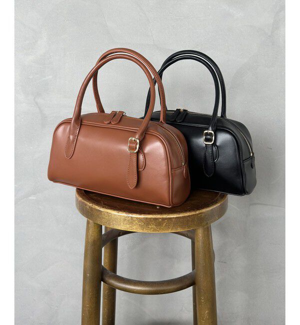 組曲「【加藤ローサさん着用】ハンドバッグ」|ハンドバッグ|キャメル系