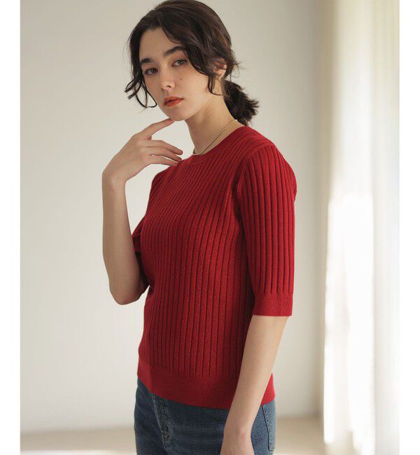 組曲「【ご好評につき追加販売 / 新色追加】ラメアンサンブル ニット」|カーディガン|