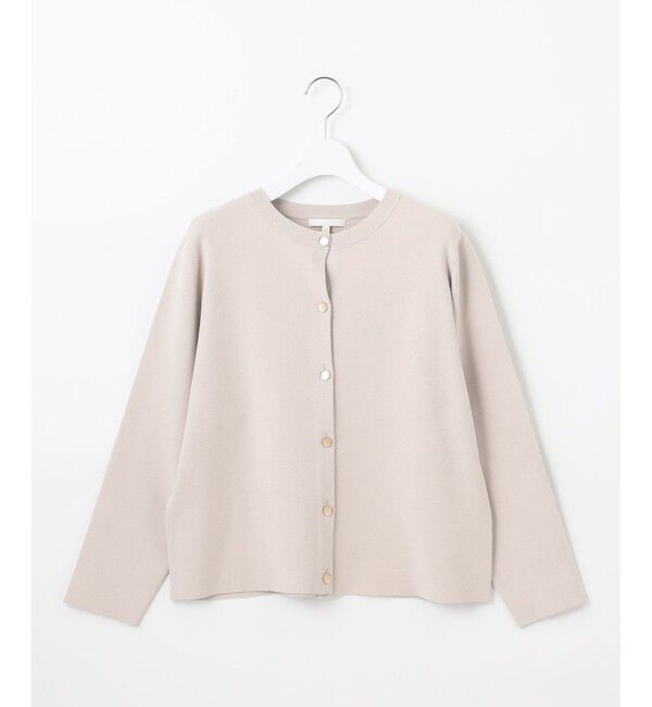 自由区「【アンサンブル対応・洗える】レーヨンストレッチ カーディガン」|カーディガン|