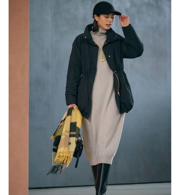 自由区「【カタログ掲載】マイクロタッサーダウンスタンドカラー コート」|ダウン|