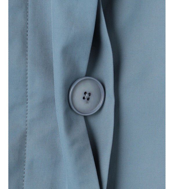 自由区「【春の必需品・オンオフ使える】コットンナイロンバルカラー コート」|ステンカラーコート|