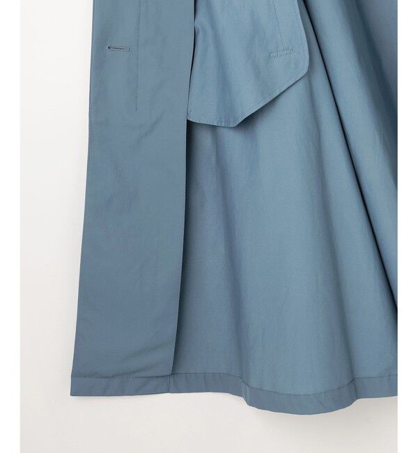 自由区「【春の必需品・オンオフ使える】コットンナイロンバルカラー コート」|ステンカラーコート|