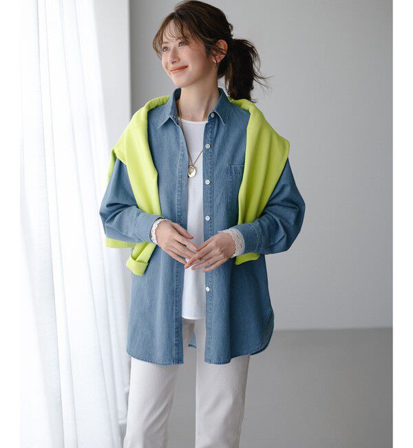 23区「【好評につき追加】メタルリングトップ ネックレス」|ネックレス|