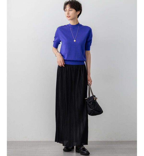 23区「メタル ドロップ ネックレス」|ネックレス|