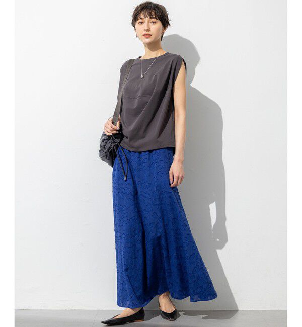 23区「メタル ドロップ ネックレス」|ネックレス|