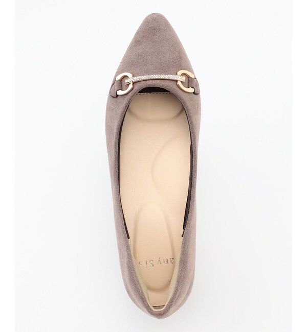 any SiS「【23.0cm~24.0cm】ストーンビット パンプス」|パンプス|