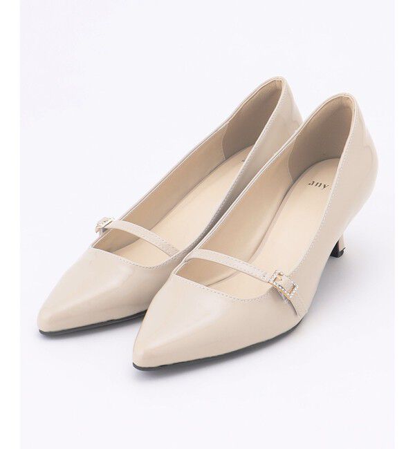 ANY SIS「【23.0~24.0cm】ミニストーンバックル パンプス」|パンプス|