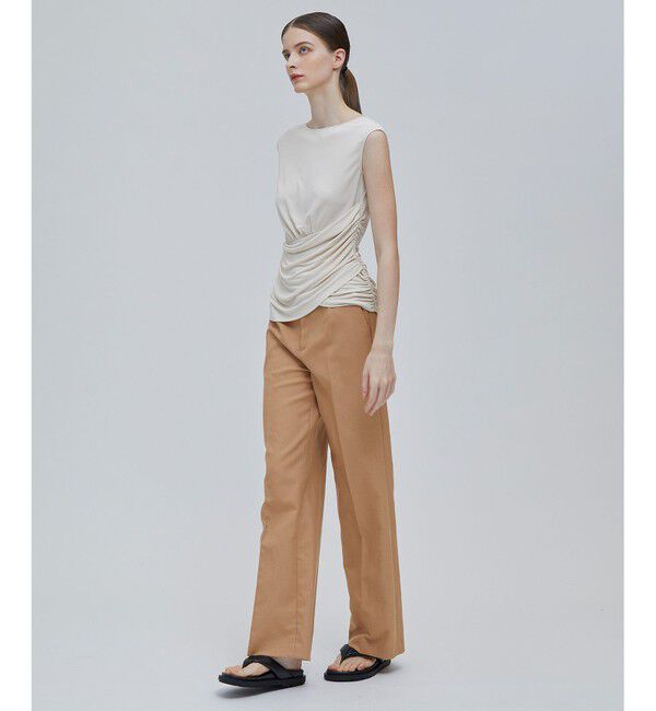 BEIGE,「CLAUDE / ワイドストレートパンツ」|その他|