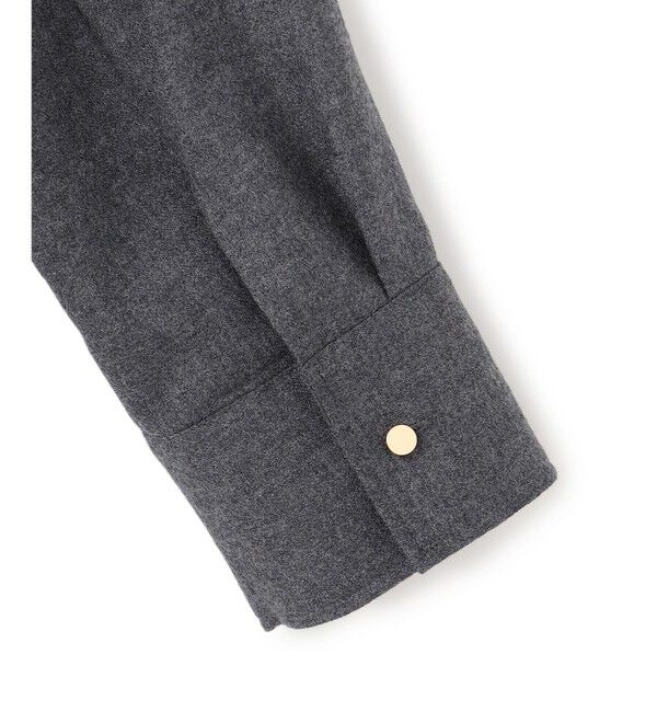 BEIGE,「【VERY NaVY12月号掲載】TERNES / ビックポケットプルオーバーウールブラウス」|シャツ・ブラウス|