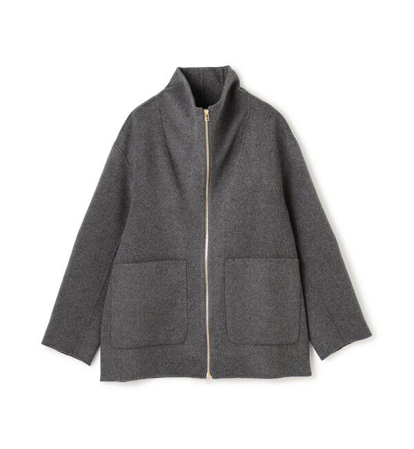 BEIGE,「ZION / ウールスタンドカラーショートコート」|その他|