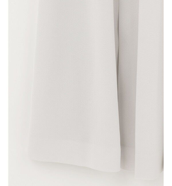  「プリーツ切替バイカラーワンピース」|ワンピース|