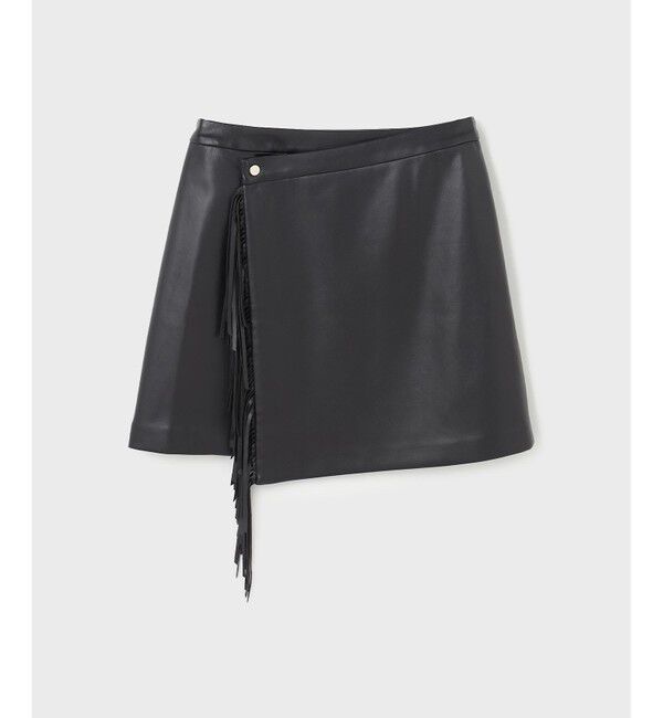 GRACE CONTINENTAL「フリンジミニスカート」|スカート|