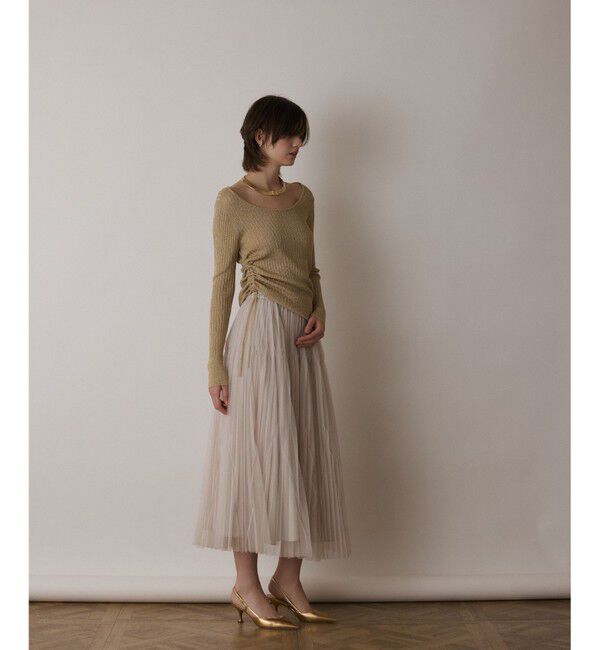 Diagram「ラメリブクルーネックトップ」|Tシャツ・カットソー|