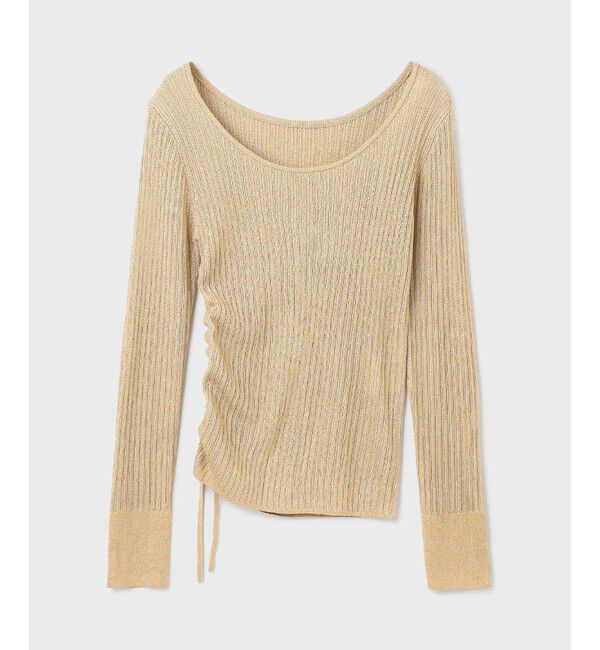 Diagram「ラメリブクルーネックトップ」|Tシャツ・カットソー|