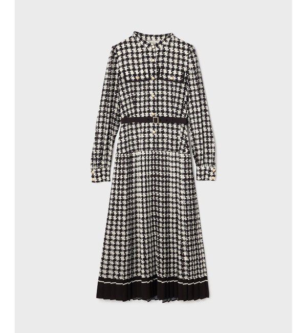 Diagram「バイカラーチェックプリントワンピース」|ワンピース|