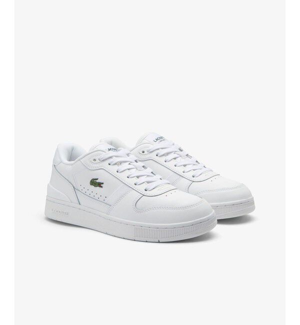 LACOSTE「ウィメンズ T-CLIP SET 224 5 SFA」|スニーカー|ホワイト&times;ホワイト