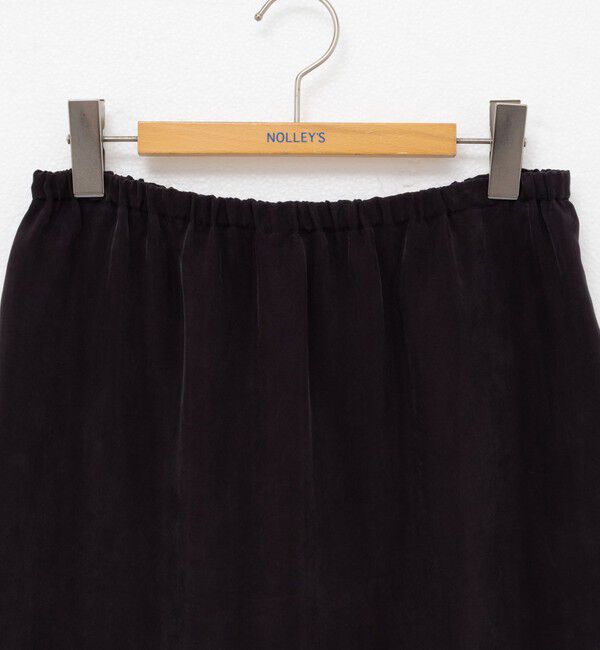 NOLLEY'S「《セットアップ対応》ウォッシャブルシルキーキュプライージースカート」|スカート|