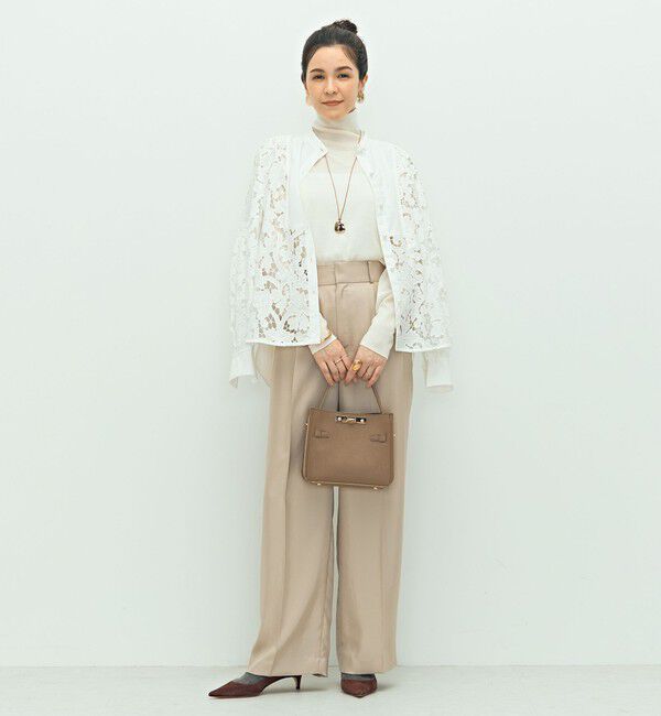 NOLLEY'S「ウォッシャブルサテンワイドパンツ」|その他|