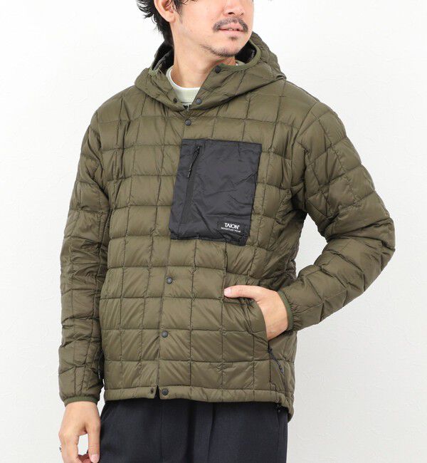 NOLLEY'S goodman「【TAION/タイオン】MOUNTAIN  LIGHT DOWN HOODIE 25AW」|ダウン|