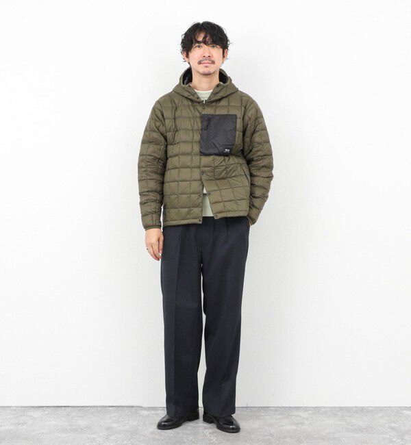 NOLLEY'S goodman「【TAION/タイオン】MOUNTAIN  LIGHT DOWN HOODIE 25AW」|ダウン|