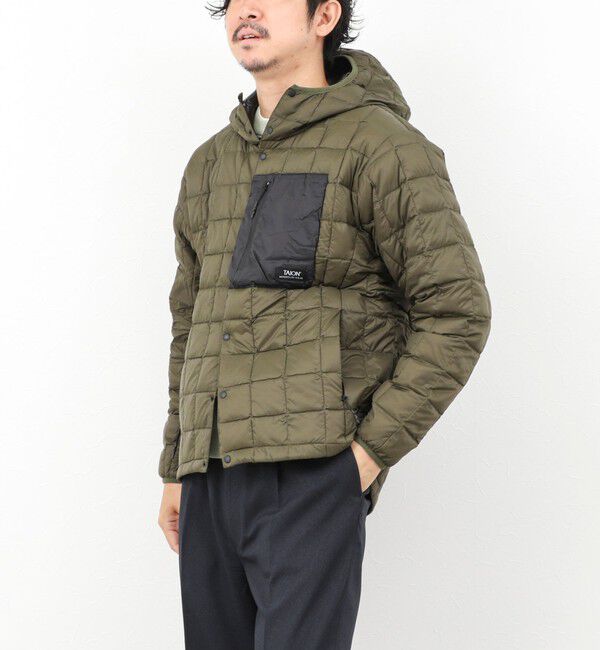 NOLLEY'S goodman「【TAION/タイオン】MOUNTAIN  LIGHT DOWN HOODIE 25AW」|ダウン|