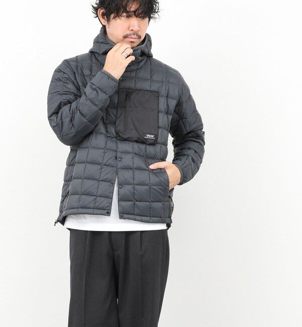 NOLLEY'S goodman「【TAION/タイオン】MOUNTAIN  LIGHT DOWN HOODIE 25AW」|ダウン|