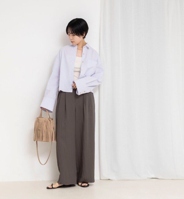 NOLLEY'S「【WEB＆一部店舗限定サイズアイテム】ウォッシャブルセルロースワイドパンツ」|その他|