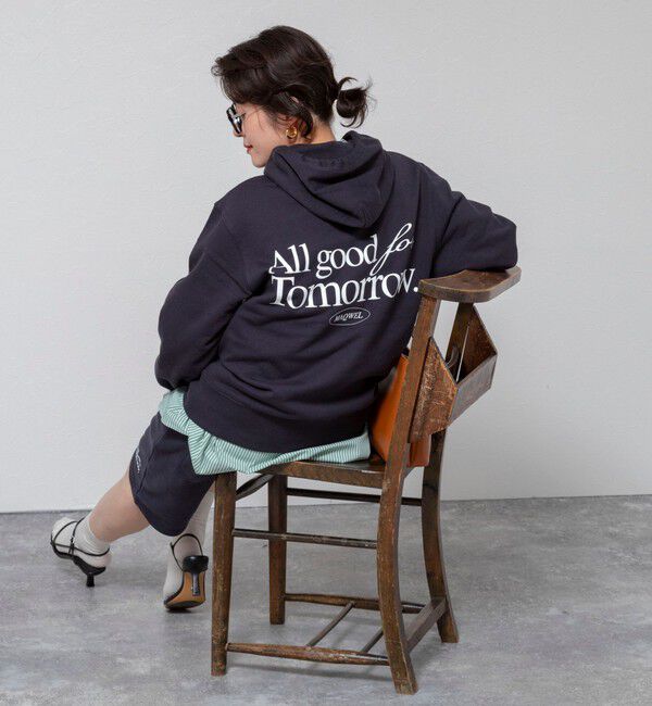 MAQWEL「【MAQWEL/マクウェル】《セットアップ対応》ウォッシャブルAgfT HOODIE」|パーカー|