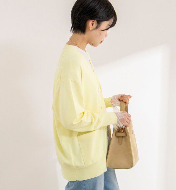 NOLLEY'S sophi「【新色追加】《手洗い可能》マルチファンクションVネックカーディガン」|カーディガン|