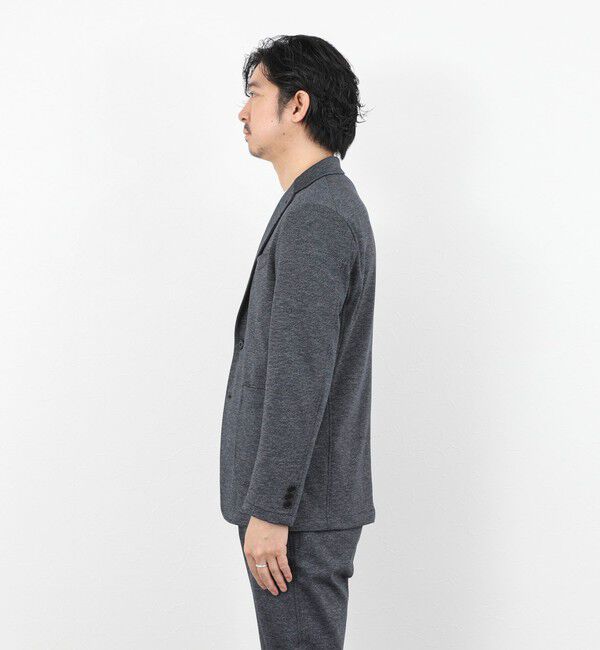 NOLLEY'S goodman「《ビジカジ/セットアップ対応》シャークジャージ イージーJK 26SS」|テーラードジャケット|