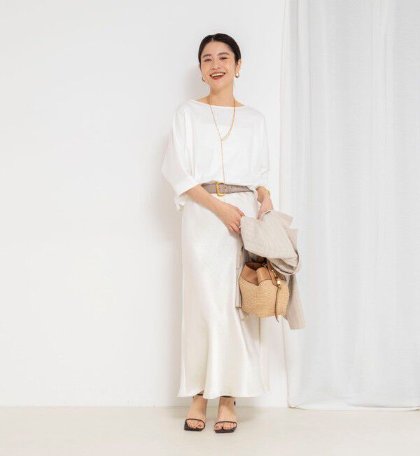 NOLLEY'S「ウォッシャブルドルマンTシャツ」|Tシャツ・カットソー|