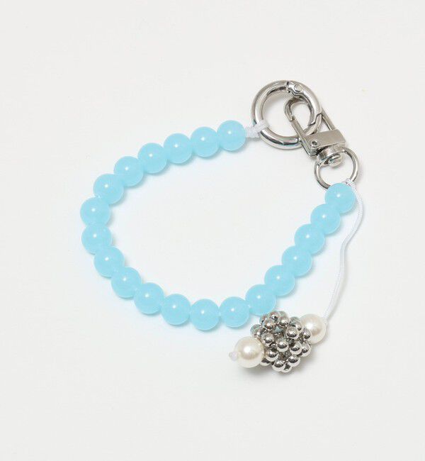 MAQWEL「【MAQWEL/マクウェル】ビーズチャーム」|チャーム・キーホルダー|サックス