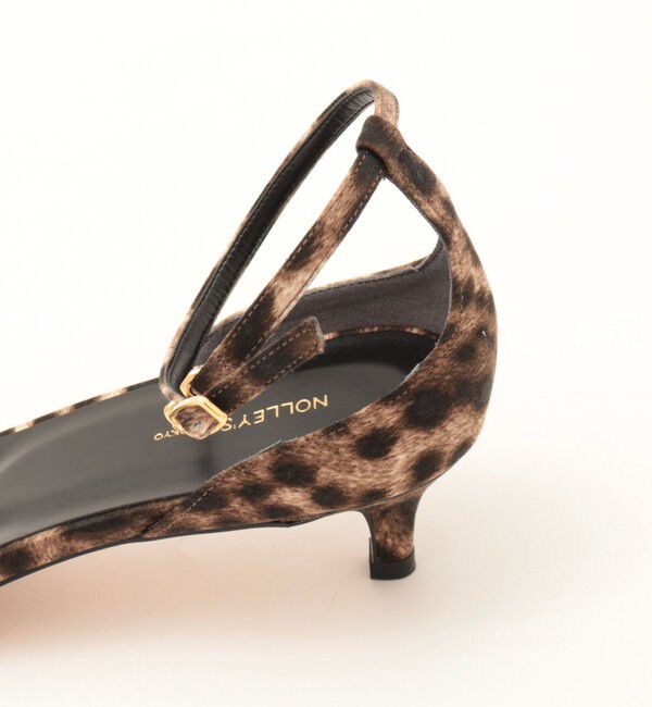 NOLLEY'S「NOLLEYS メタルバーレオパードサンダル」|サンダル|