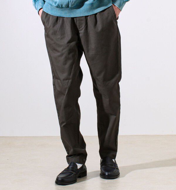 GLOSTER「【Dickies/ディッキーズ】TCツイル テーパードイージーパンツ」|チノ|
