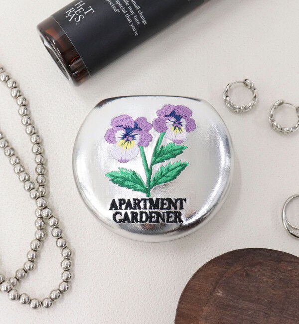 fredy emue「【JOli JOli/ジョリジョリ】刺しゅうラウンドケース」|ポーチ|