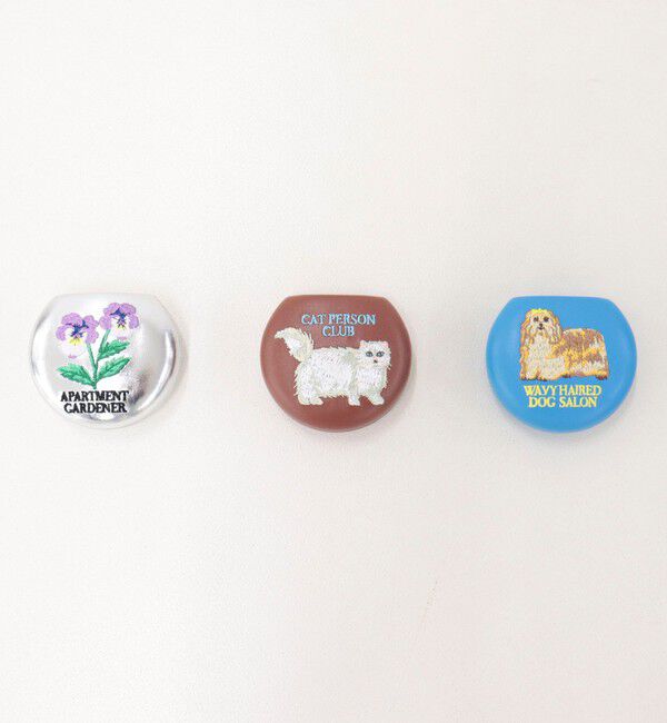 fredy emue「【JOli JOli/ジョリジョリ】刺しゅうラウンドケース」|ポーチ|