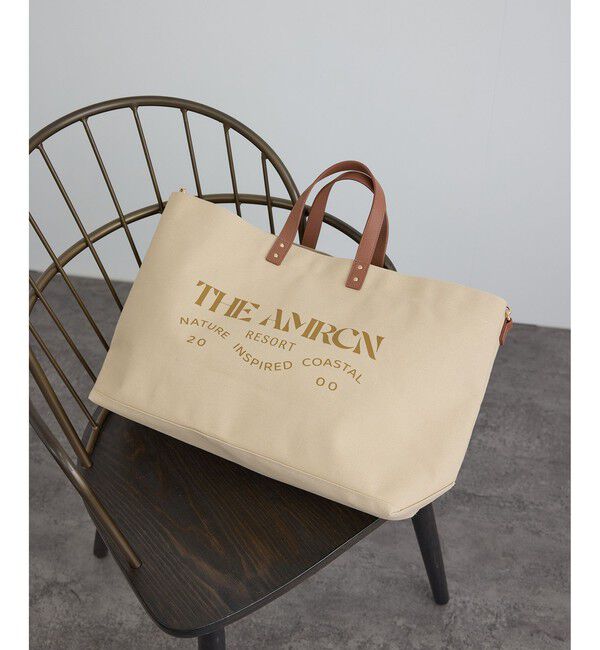 SALON adam et rope'「【Americana（アメリカーナ） for SALON】キャンバス2WAYトート」|トートバッグ|