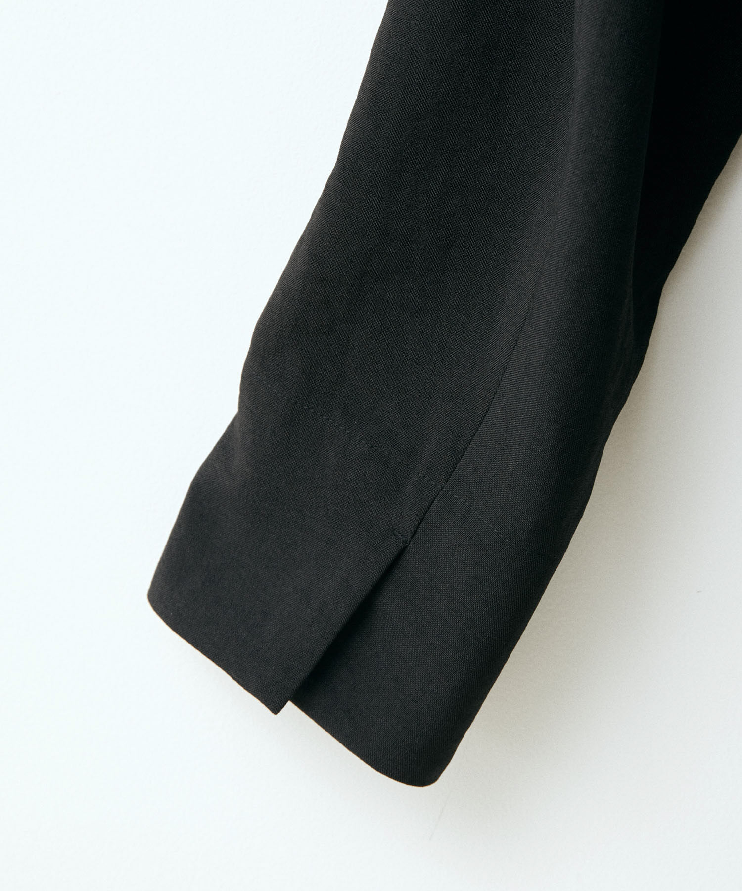 VIS「【洗える・接触冷感】美easyノーカラーVネックジャケット【セットアップ対応】」|ノーカラージャケット|