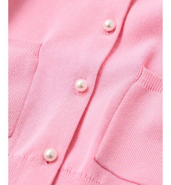 VIS「パールボタンカーディガン」|カーディガン|