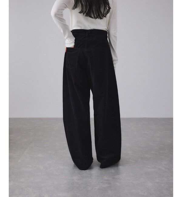 ADAM ET ROPE'「【新色追加】ガーメントダイコーデュロイパンツ」|チノ|