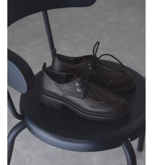 ADAM ET ROPE'「レースアップシューズ」|その他|ブラウン(20)